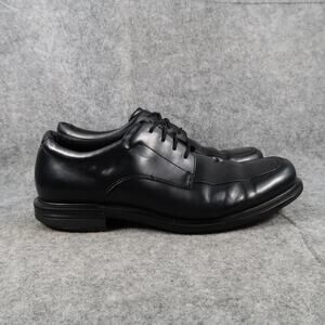Rockport Shoes Mens 9 Derby Oxford Dress Classic Career Formal Lace Up Black